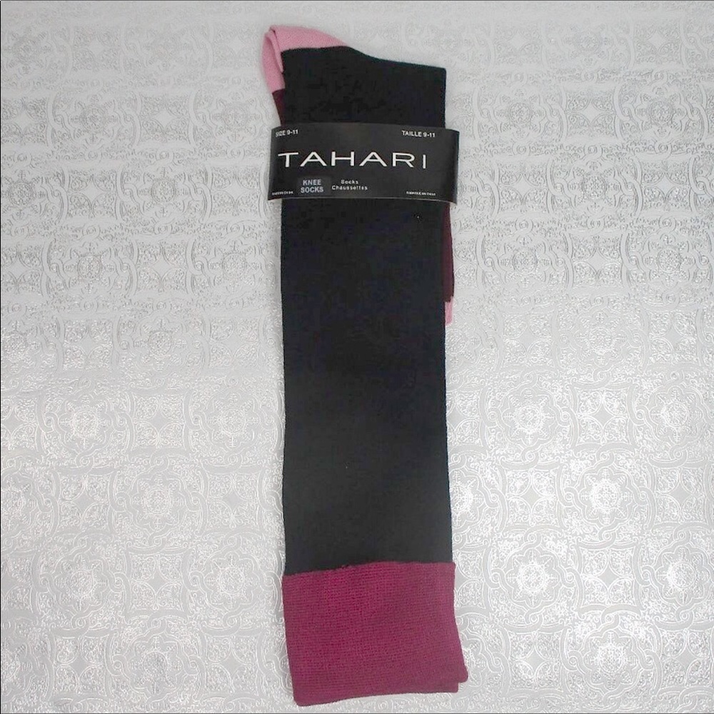 TAHARI Knee Socks NWT Size 9-11 - Picture 7 of 8